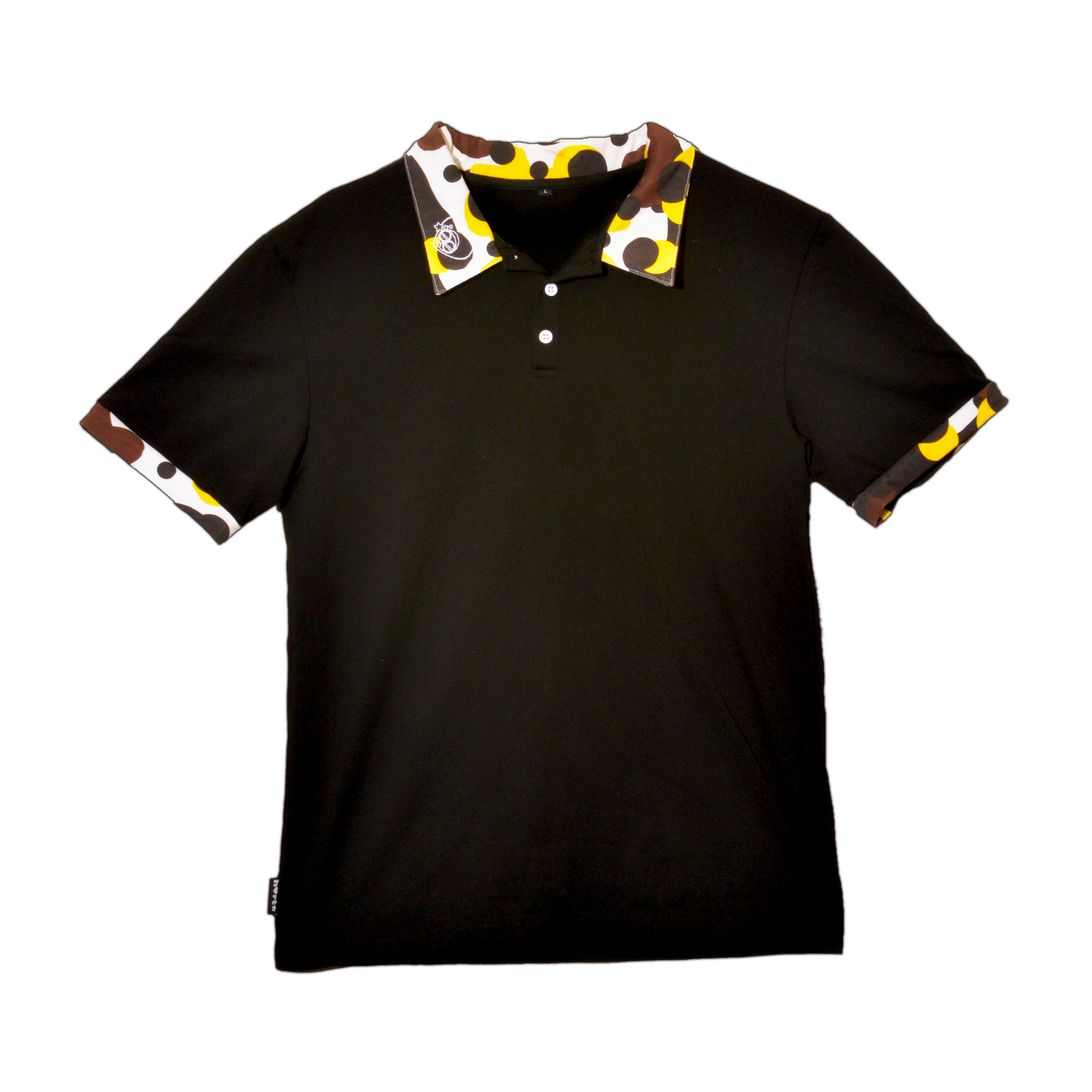CAMO BUTTON UP POLO by Harto!